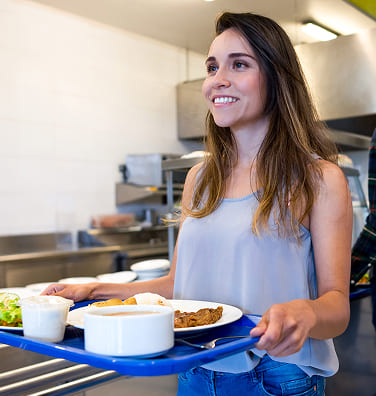 Food service counter