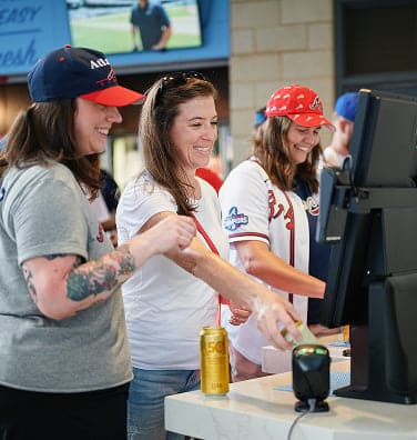 Stadium concession stand