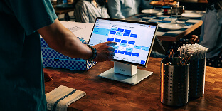 Online orders Automated and integrated.