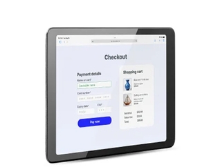 Checkout on a Genius tablet